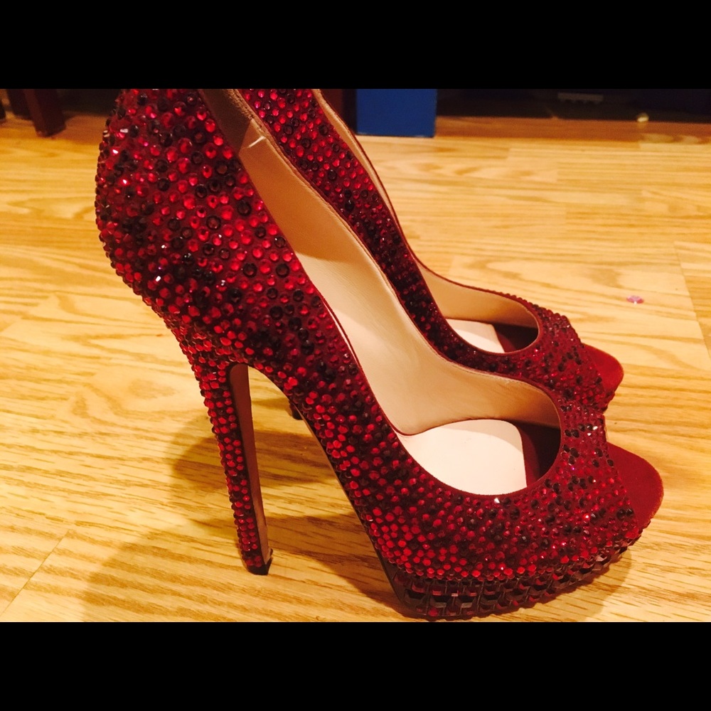 RARE JIMMY CHOO 💯% authentic Kendall crystal shoe - Picture 4 of 8